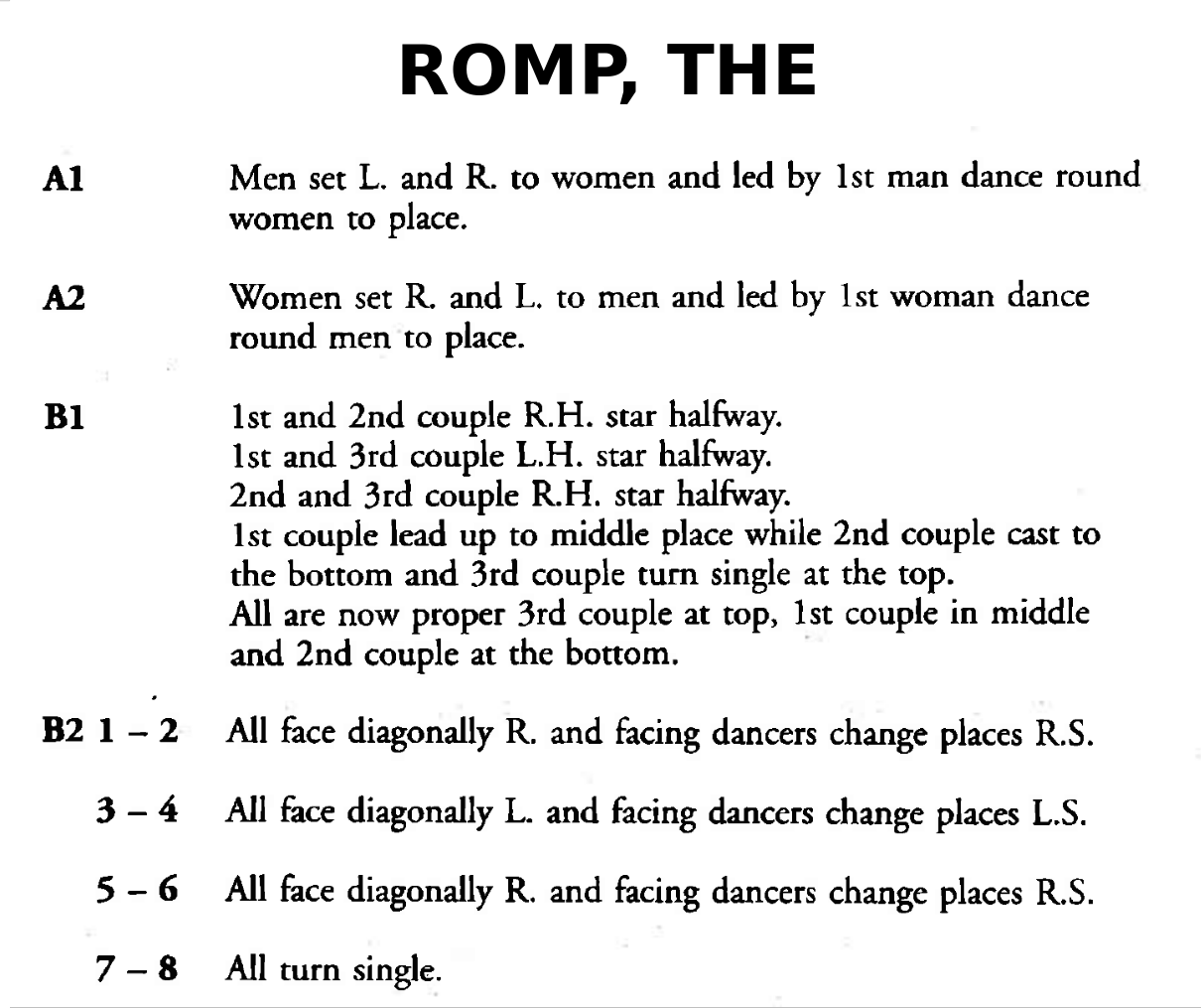 Romp, The (dance)